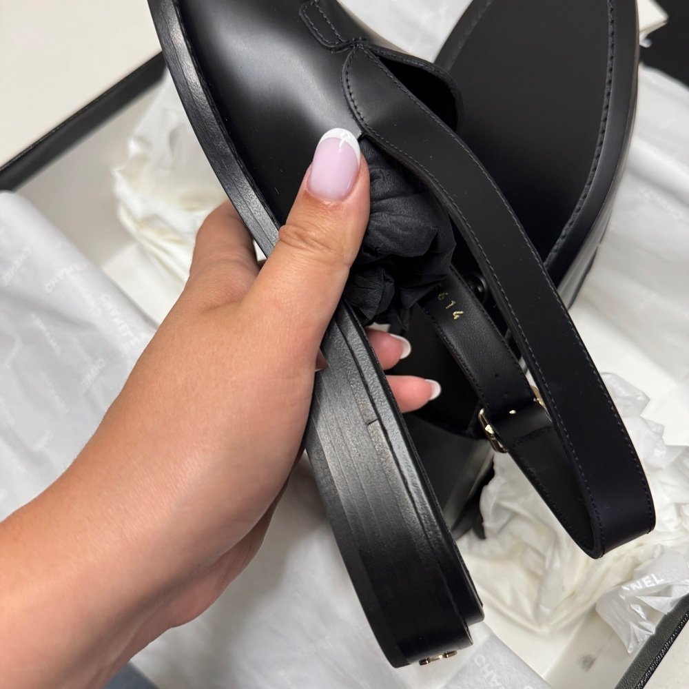 Chanel Slingback Loafers | NIB | Size 38.5C - Picture 8 of 12